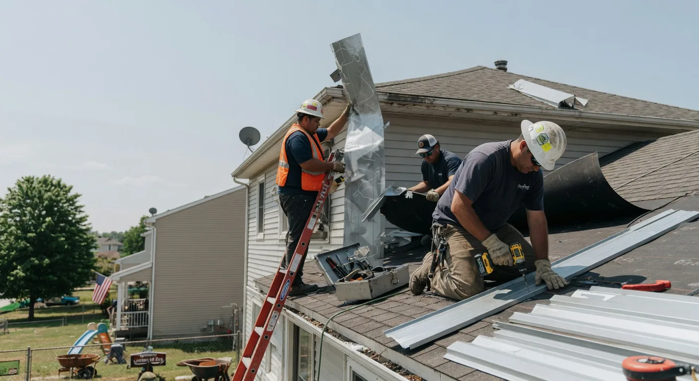 Metal Roofing Installation in Wales, ND near me